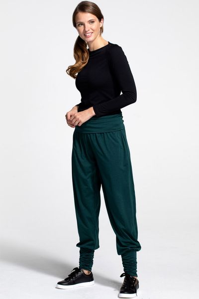 Roll Top Harem Trousers